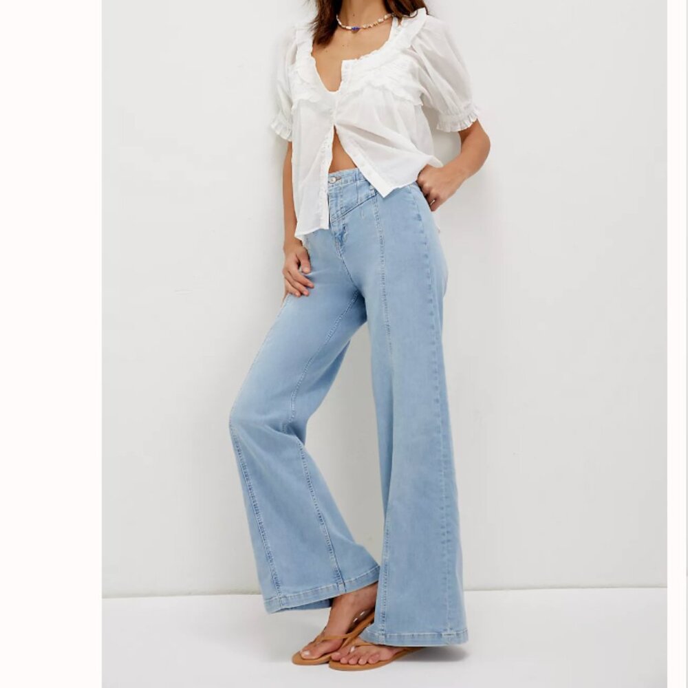 We the Free Libre Wide-Leg jeans sz 33
